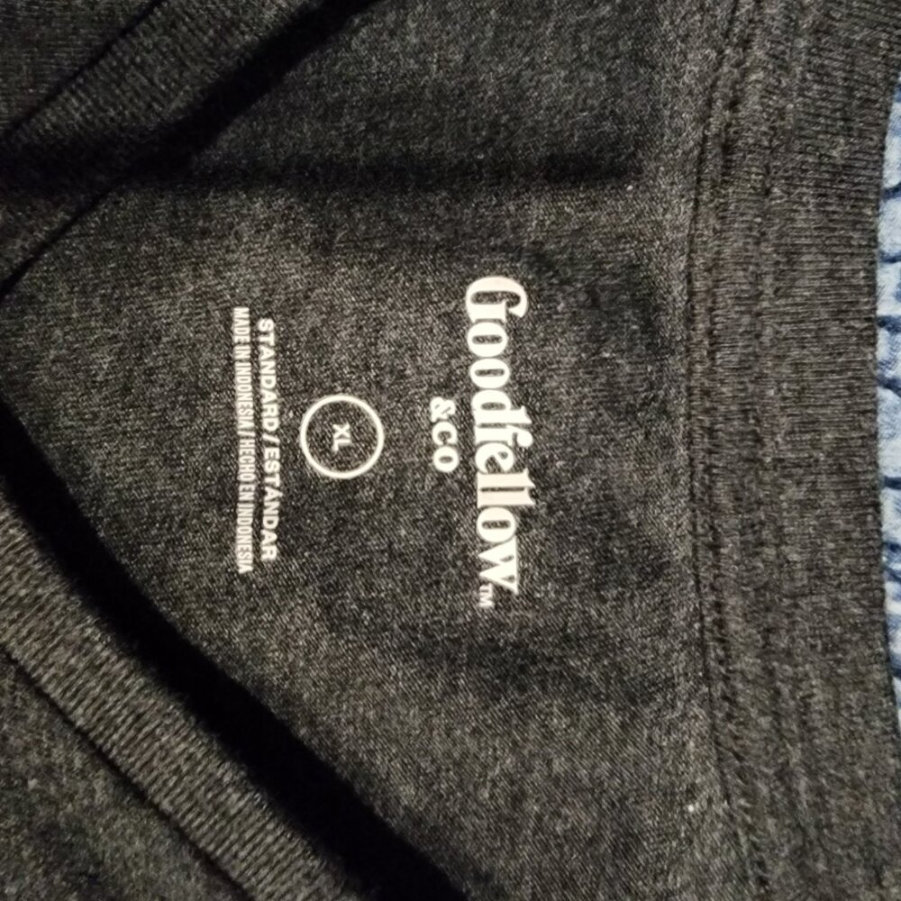 Goodfellow & Co™ Men's Every Wear Short Sleeve T-Shirt | Dark Gray | X-large - Picture 3 of 4